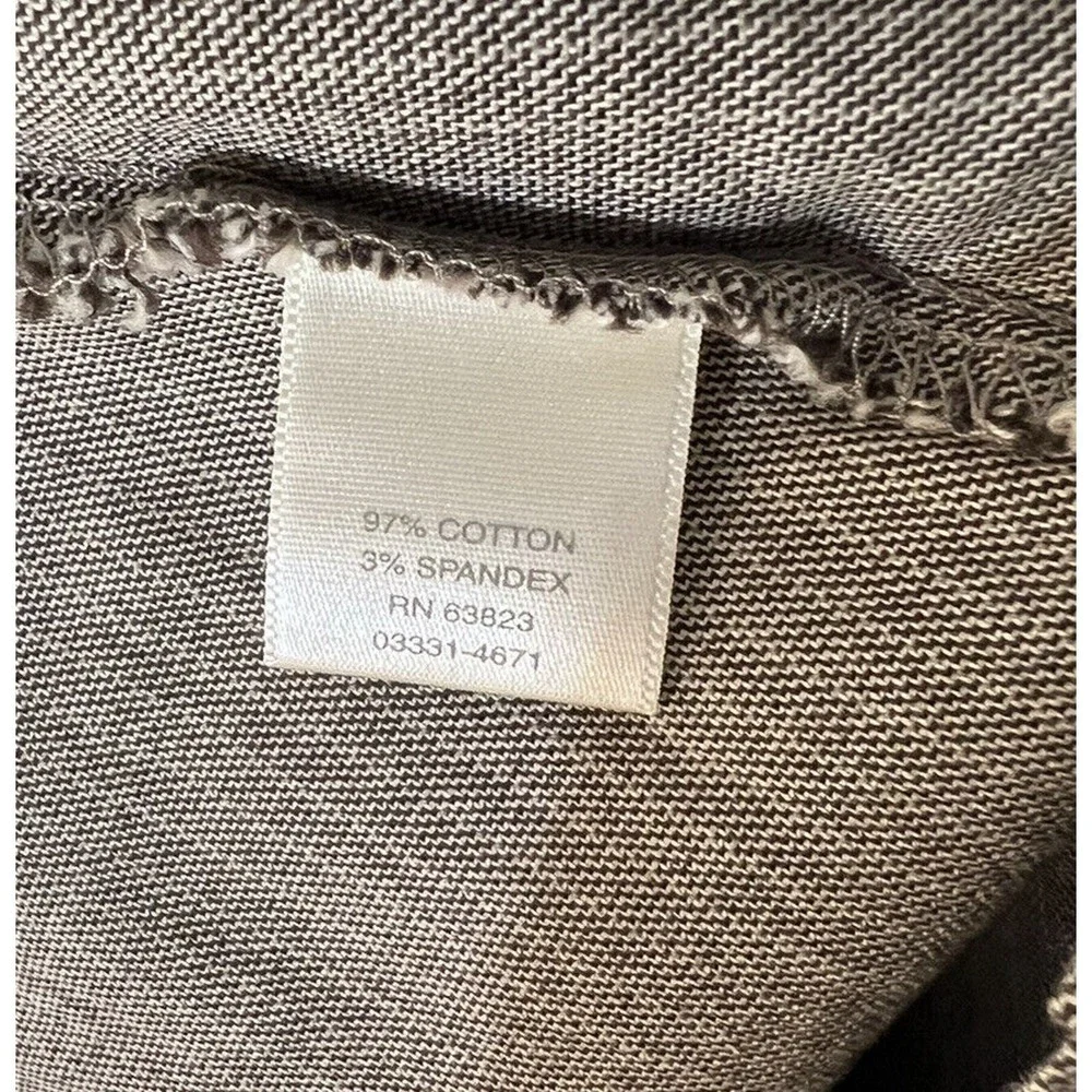 Christopher & Banks Comfort Stretch Easy Fit Striped Dress Pants Womens Size 14
